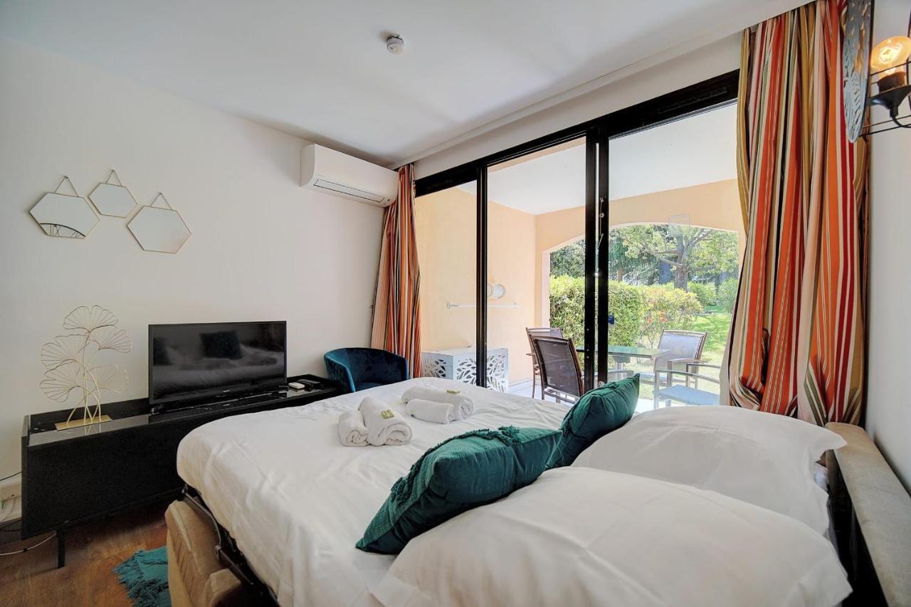 Immogroom - 2 Rooms - Renovated - Pool - Ac - Parking - Garden Канны Экстерьер фото
